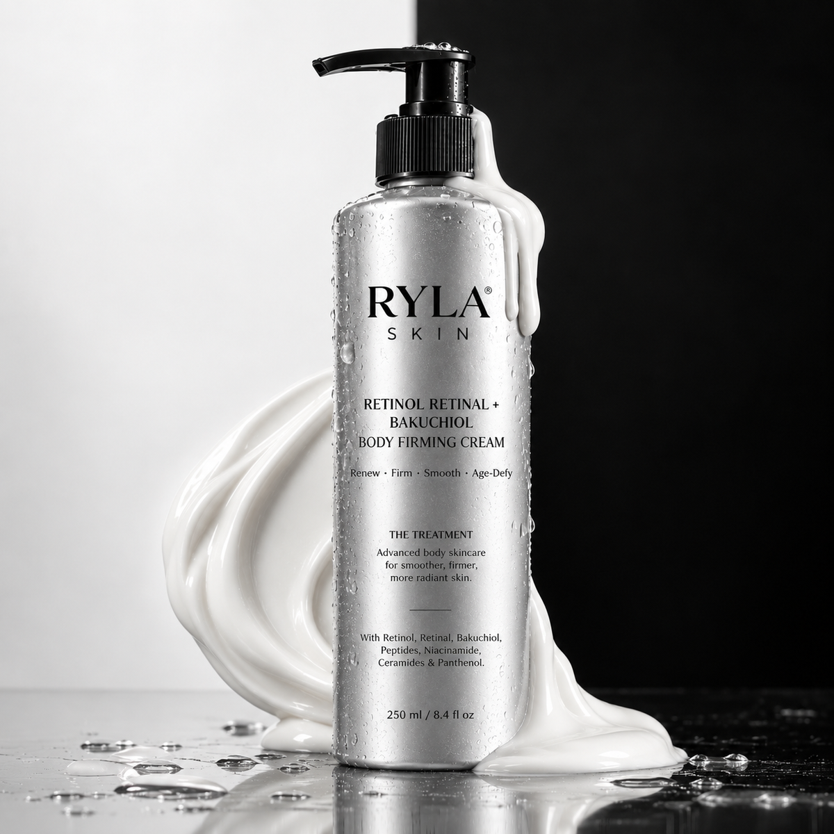 RYLA SKIN RETINOL RETINAL + BAKUCHIOL BODY FIRMING CREAM