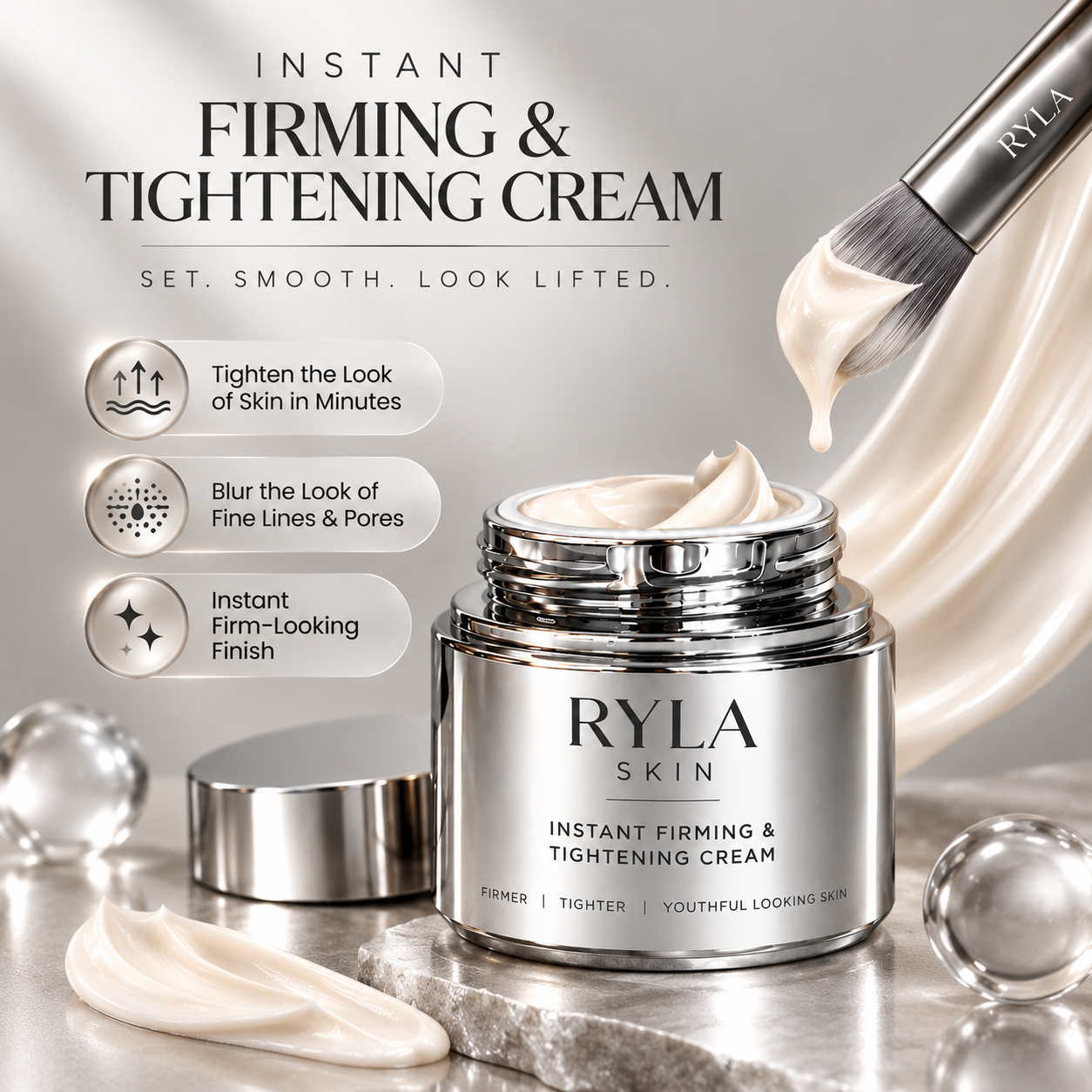 RYLA SKIN INSTANT FIRMING & TIGHTENING CREAM