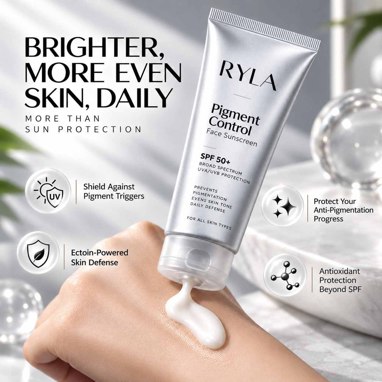 RYLA SKIN ANTI-PIGMENT UV ESSENCE SPF 50+